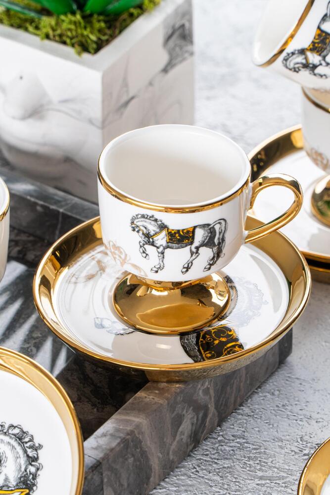 Tamara Set Of 6 Coffee Cups - 90 Ml - 2