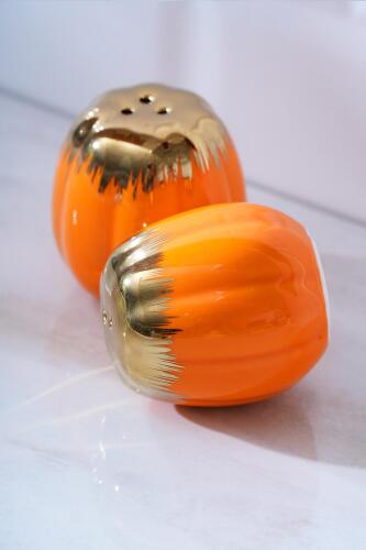 Tansy 2 li Baharatlık Takımı - Turuncu - Acar