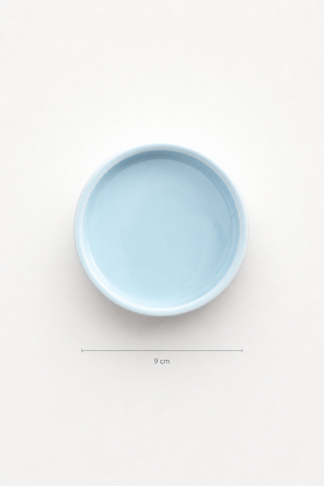 Terra 2 li Porselen Saklama Kabı Seti Mavi - 9 cm - 4