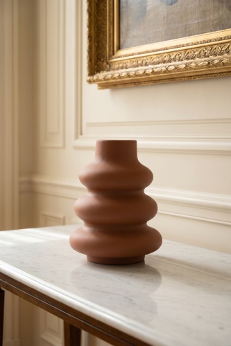 Terra Luxe Boğum Vazo Turuncu - 25 cm - 2