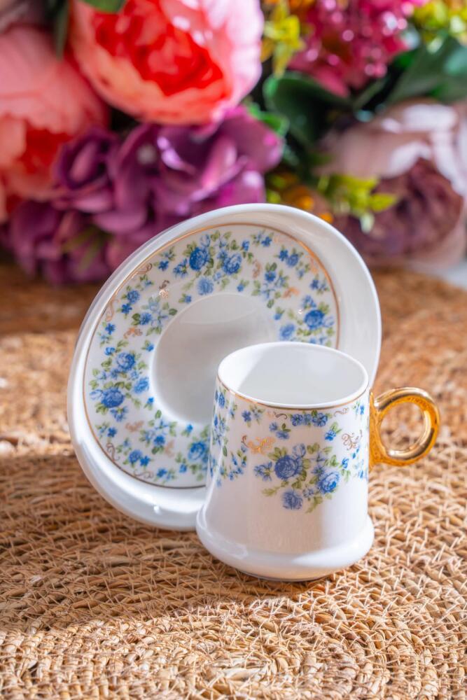 Terra Rosa 6 Kişilik Kahve Fincanı Takımı - 90 ml - 1