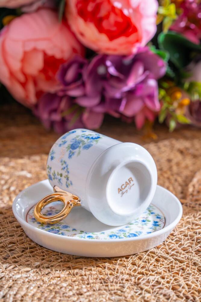 Terra Rosa 6 Kişilik Kahve Fincanı Takımı - 90 ml - 5