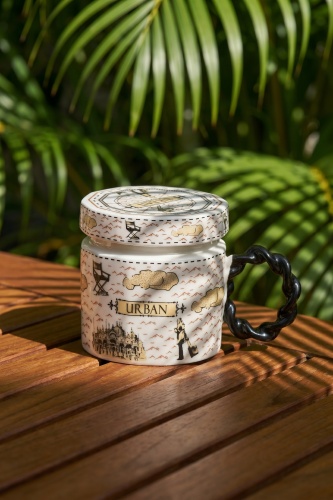 Thedora Porselen Kupa - 230 ml - Acar