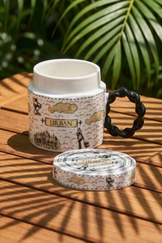 Thedora Porselen Kupa - 230 ml - 2