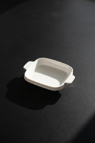 Thora Porselen Kare Fırın Kabı - 15 cm - ACAR