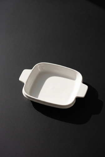 Thora Porselen Kare Fırın Kabı - 17 cm - ACAR
