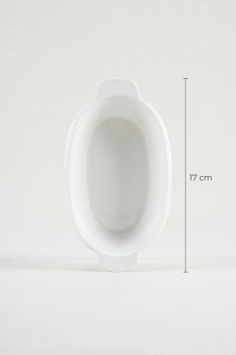 Thora Porselen Oval Fırın Kabı - 17 cm - 3
