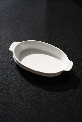 Thora Porselen Oval Fırın Kabı - 17 cm - ACAR