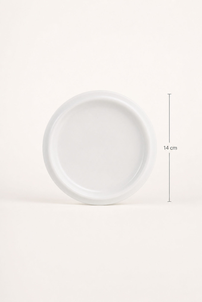 Thora Porselen Yuvarlak Tabak - 14 cm - 3