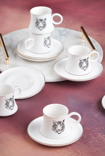 Tiger 6 People Coffee Cup Team - 90 Ml - 1