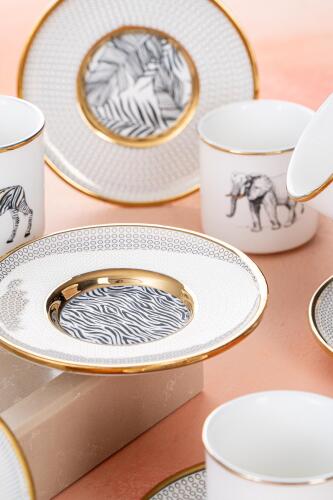 Tilda Coffee Cup Set For 6 People - 90 Ml - 6
