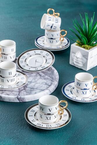 Timeless 6 Kişilik Kahve Fincanı Takımı - 90 ml - 1