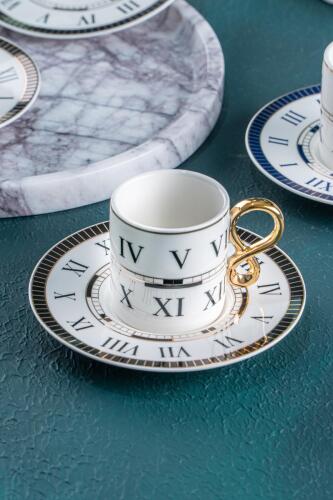 Timeless 6 Kişilik Kahve Fincanı Takımı - 90 ml - 5