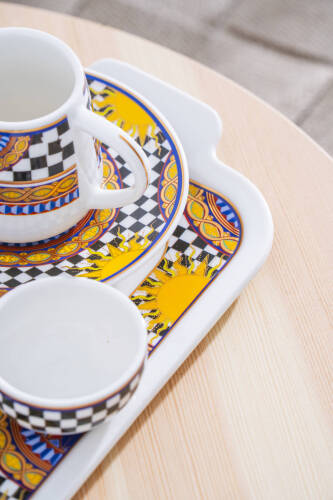 Trianna 2 Kişilik Tepsili Kahve Fincan Takımı - 100 ml - 5