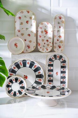 Tulip 12 Kişilik 53 Parça Kahvaltı Takımı 