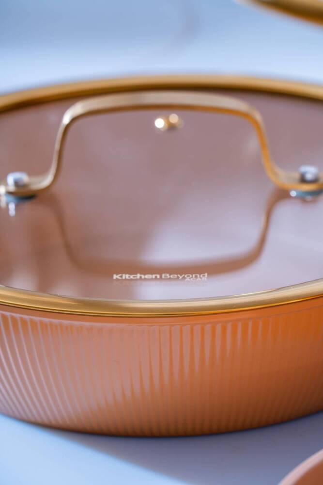 Ultimate Pro 5 Parça Tencere Seti - Rose Gold - 6