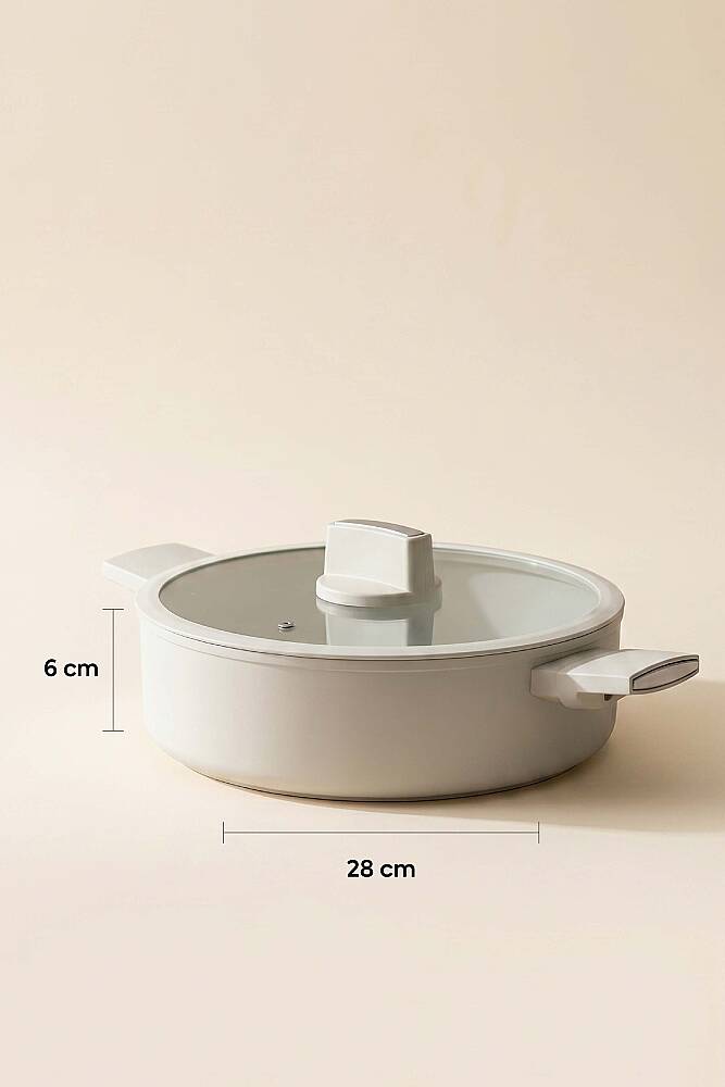 Ultimate Pro Basık Tencere - 28 cm - 6