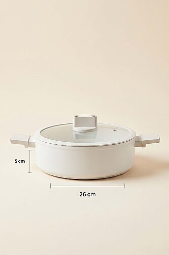Ultimate Pro Flat Pot - 26 Cm - 6