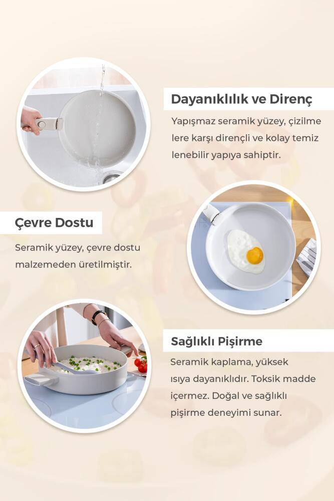 Ultimate Pro İndüksiyon Tabanlı Tava - 30 cm - 4