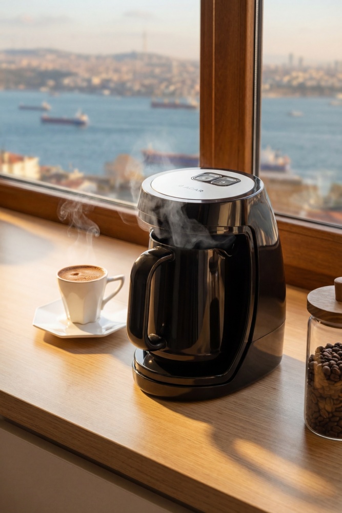 Ultimate Pro Keyifle Türk Kahve Makinası Siyah - 2