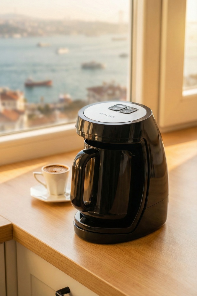 Ultimate Pro Keyifle Türk Kahve Makinası Siyah - 3