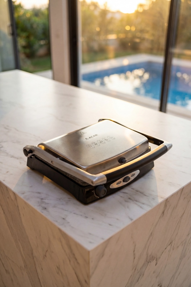 Ultimate Pro Pressio Izgara Ve Tost Makinesi İnox - 2000 W - 3