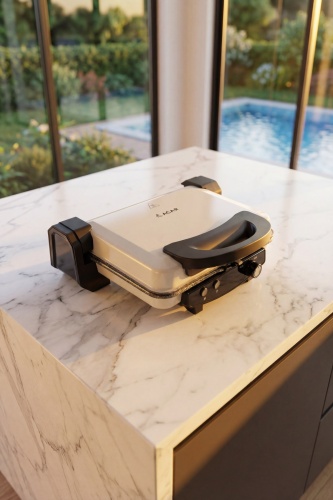 Ultimate Pro Pressio Izgara Ve Tost Makinesi Krem - 1800 W - 3