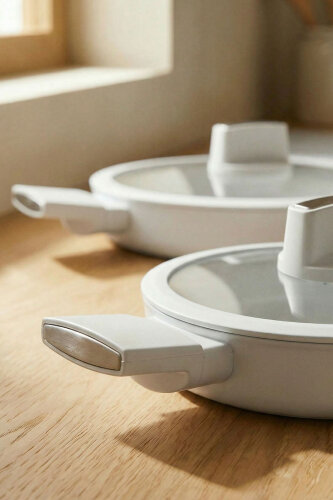 Ultimate Pro Silikon Kapaklı 2 li Sahan Set - 3