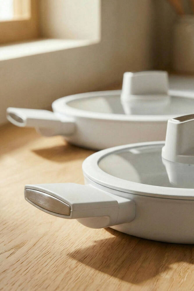 Ultimate Pro Silikon Kapaklı 2 li Sahan Set - 3