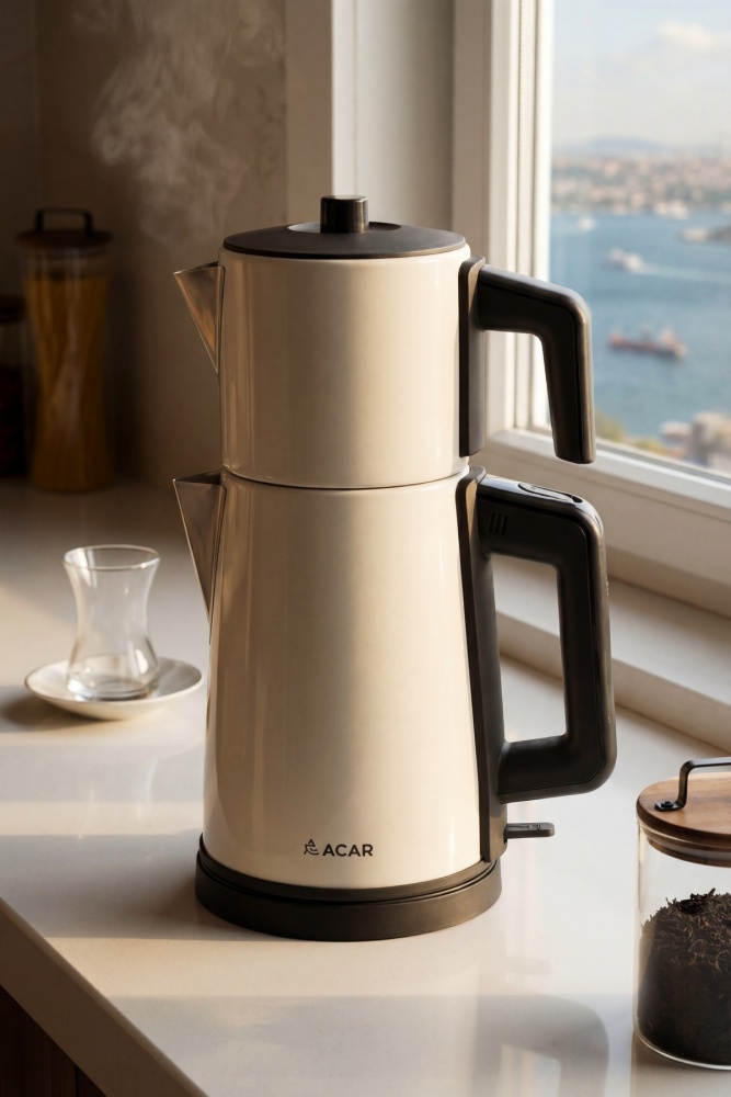 Ultimate Pro Tea Max İnox Çay Makinesi Mat - 1