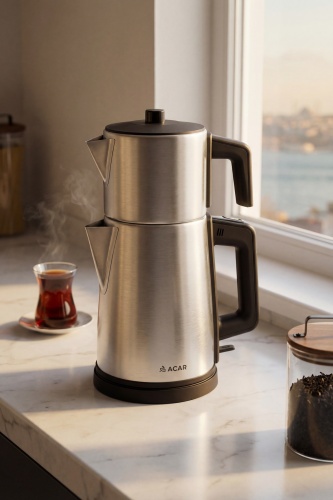 Ultimate Pro Tea Max İnox Çay Makinesi Parlak - 4