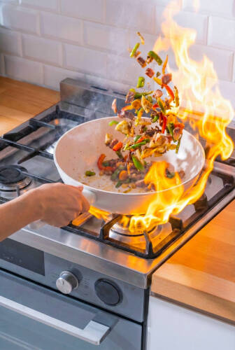 Ultimate Pro Wok Tava - 28 cm - 2