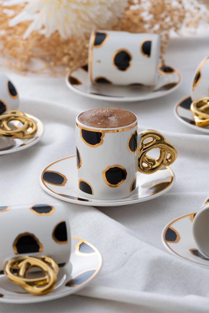 Valencia 6 -Person Coffee Cup Team - 90 Ml - 4