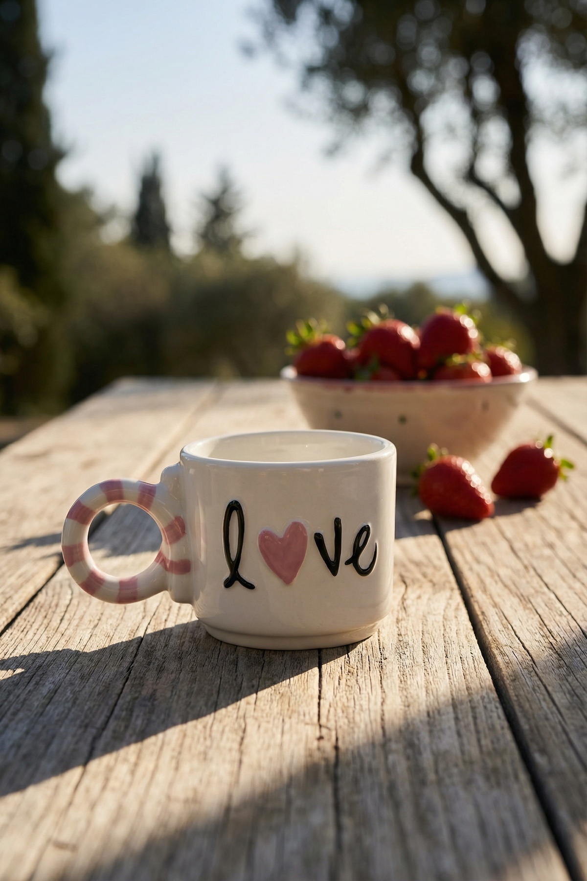 Valentine Love Porselen Kupa - 425 ml