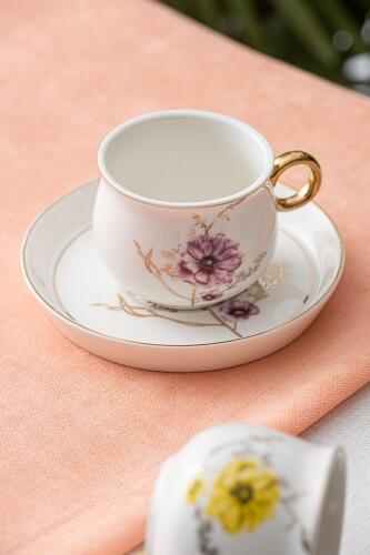 Valerie Set Of 6 Coffee Cups - 90 Ml - 10