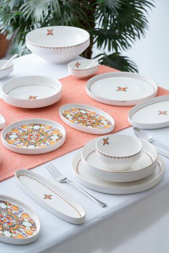 Vega 6 Kişilik 45 Parça Kahvaltı & Yemek Takımı - Acar