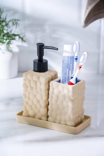Vega Bej 3 Parça Banyo Seti 