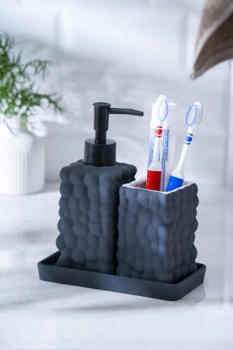 Vega Gri 3 Parça Banyo Seti 