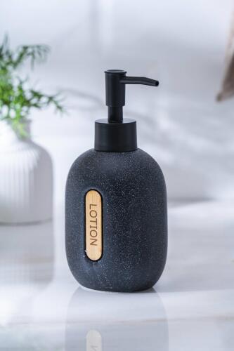 Vega Siyah Sıvı Sabunluk - 18 cm - 1