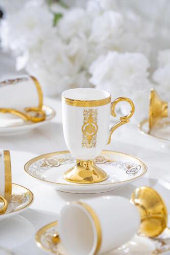 Velelya 6 Kişilik Kahve Fincanı Takımı - Acar