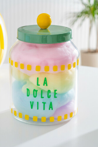 Vicenza Renkli Cam Kavanoz - 2,9 L - Acar