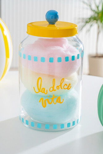 Vicenza Renkli Cam Kavanoz - 4 L - Acar