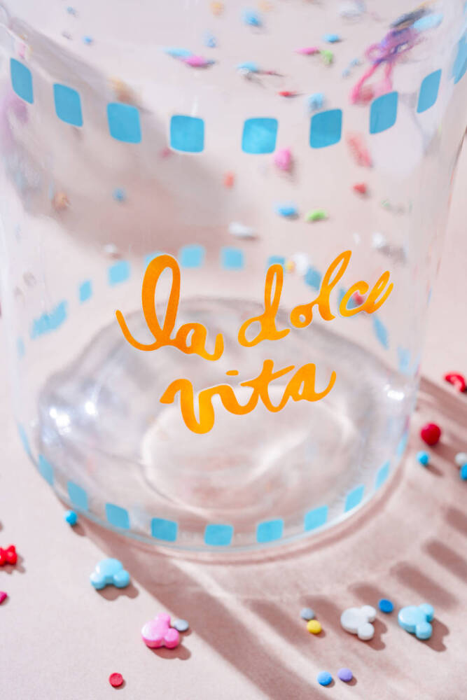 Vicenza Renkli Cam Kavanoz - 4 L - 3