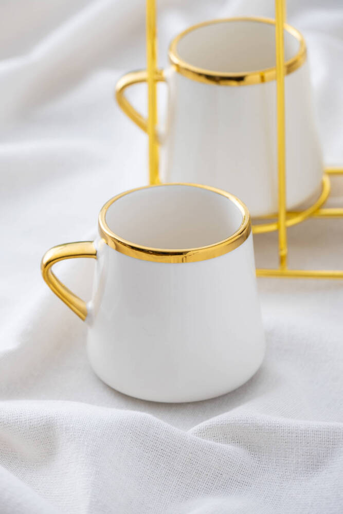Victorian Porcelain Mug For 4 Persons With Stand - 4