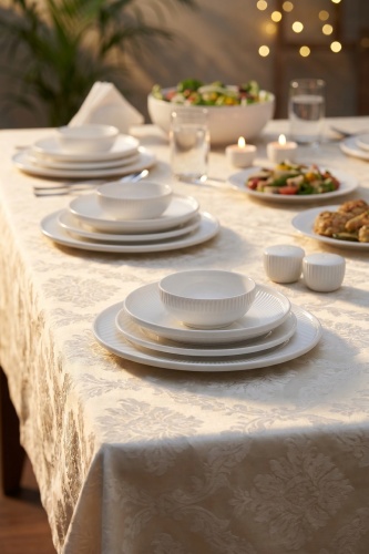 Vielle 6 Kişilik 29 Parça Porselen Yemek Takımı - 2