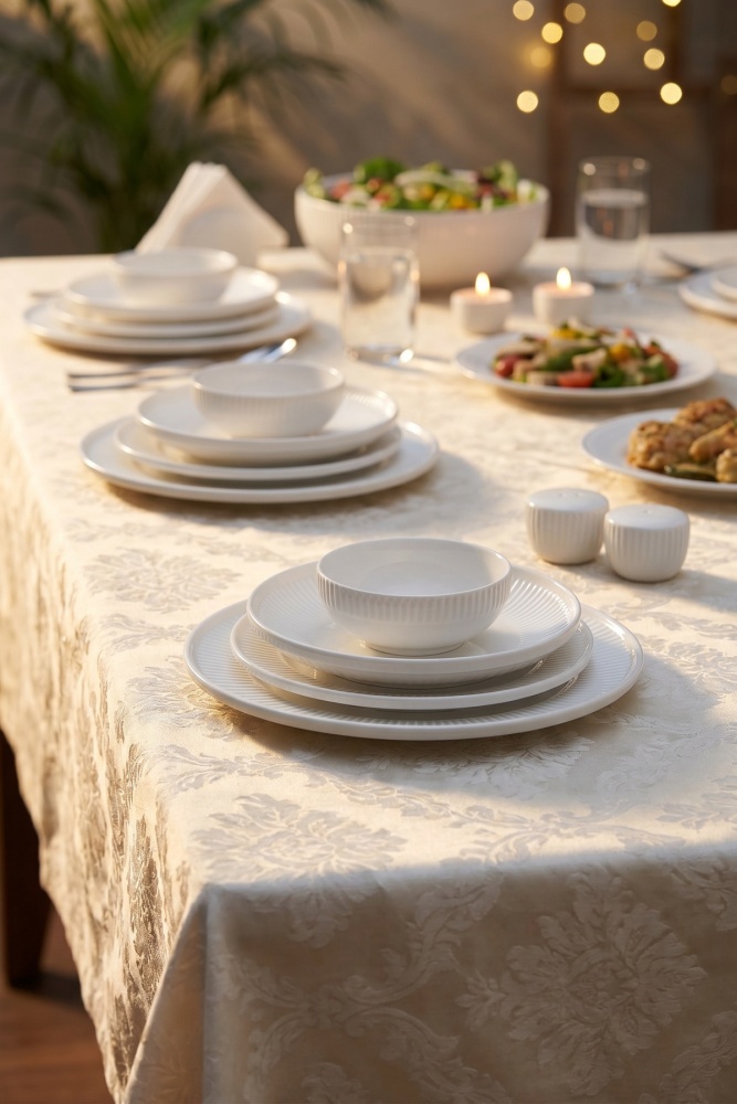 Vielle 6 Kişilik 29 Parça Porselen Yemek Takımı - 2
