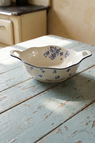 Vintage Garden Porselen Salata Kasesi - 24 cm - 2