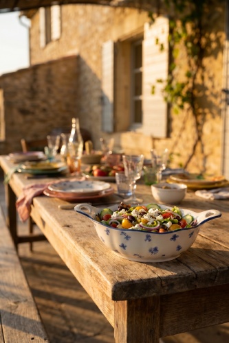 Vintage Garden Porselen Salata Kasesi - 24 cm - 3