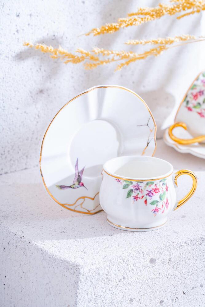 Viola 6 Kişilik Kahve Fincanı Takımı - 90 ml - 1