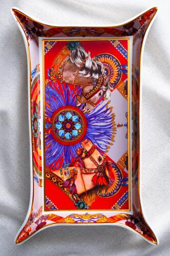 Whisper Dikdörtgen Sunum Tabağı - 35 cm - Acar